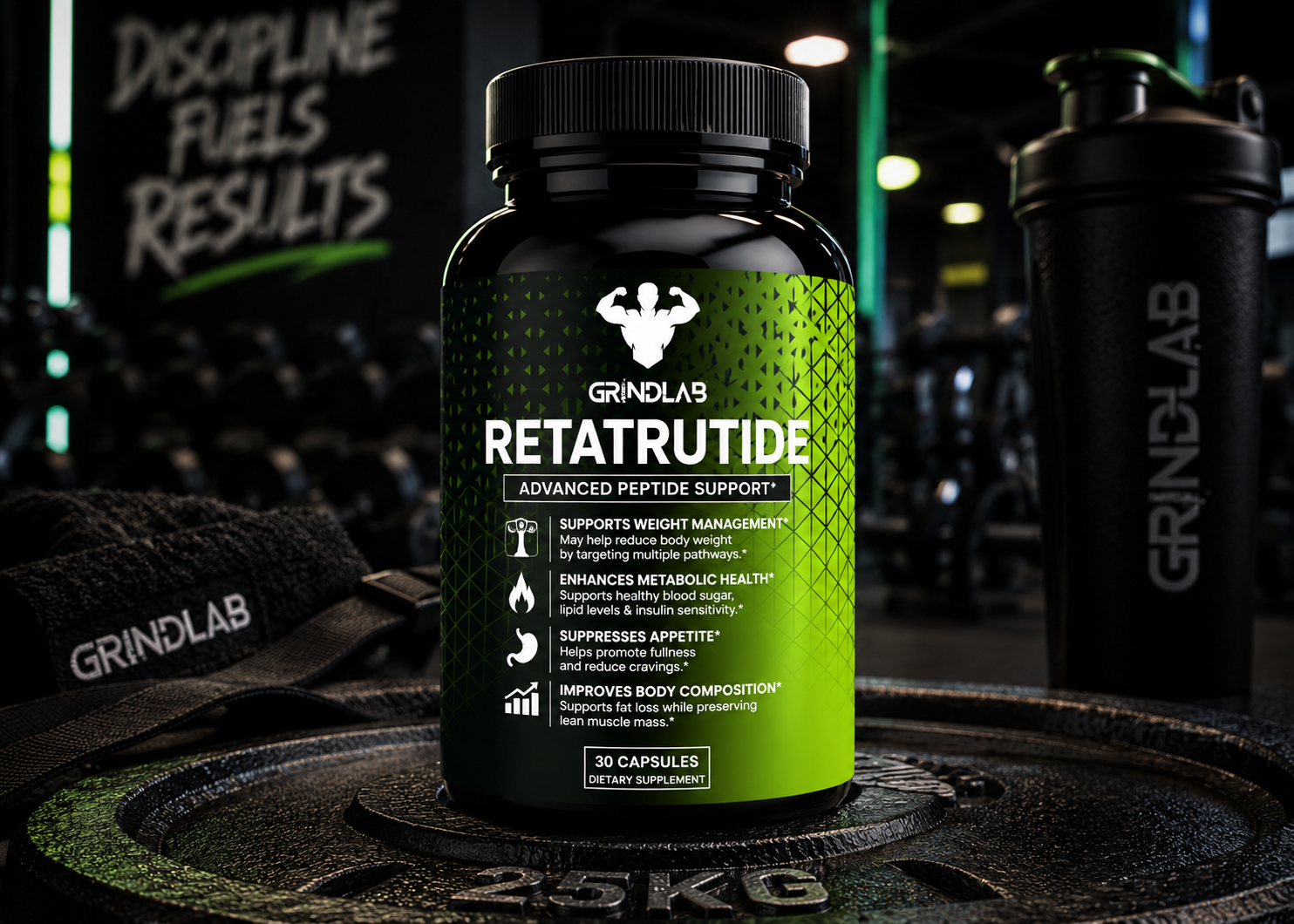 Grindlab Retatrutide - Capsules Version (30)