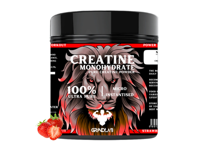 Creatine Monohydrate –  100% Ultra Pure & Micro-Instantiated (Multiple Flavours) 250g