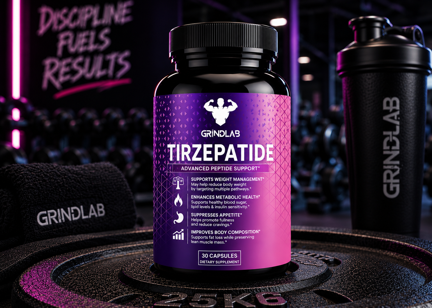 Grindlab Tirzepatide -  Capsules Version (30)